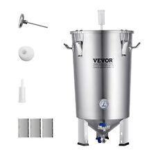 VEVOR Bollitore in Acciaio Inox 304, Fermentatore Birra 8 GALLONI, Secchio Brew Ferm