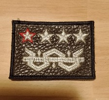 Grado Militare Patch Con