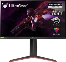 LG UltraGear 27GP850P-B Monitor da gioco 27" 2560x1440 Nano IPS HDR G-Sync 180Hz