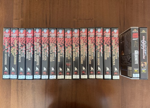 James bond 007 videocassette - james,