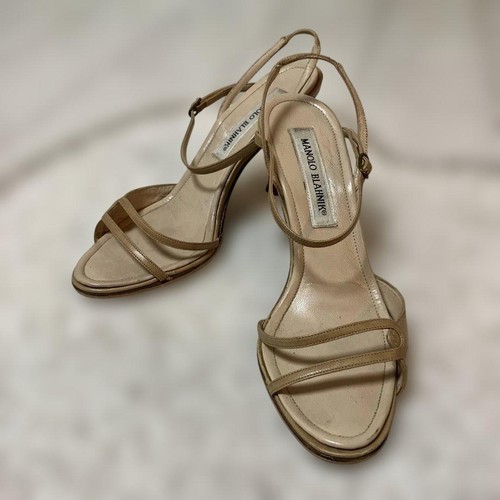Sandali manolo blahnik - manolo, nudi