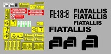 FIAT ALLIS FL10C decalcomanie