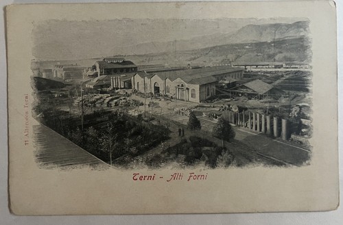 Cartolina antica terni - antica,