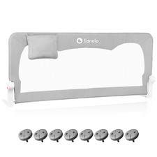 Rete letto bambino Lionelo Hanna per sicurezza rete di protezione letto prote...