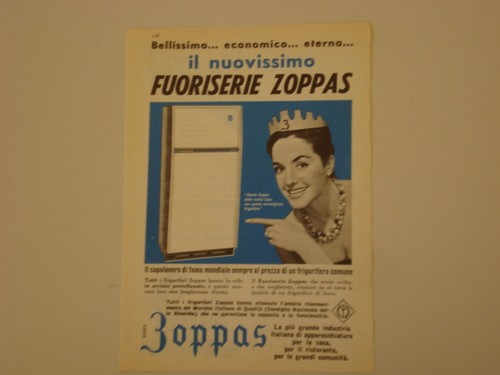 Advertising pubblicità 1961 - pubblicità,