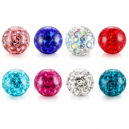 Piercing sfera discoball 3mm - ,