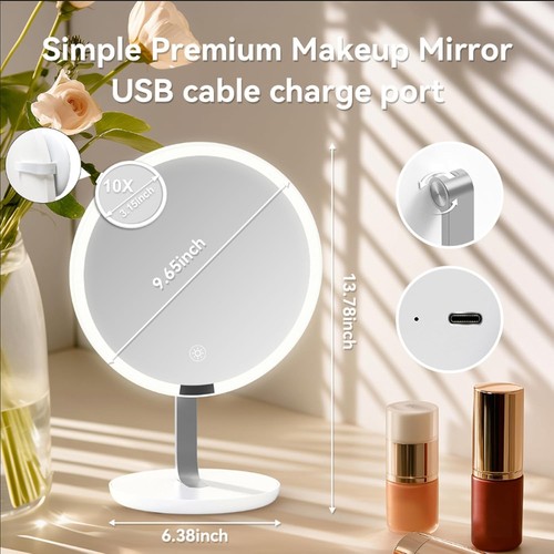 Specchio trucco illuminato - specchio,