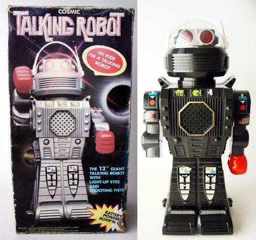 Robot parlante cosmico - cosmico, vintage