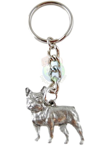 Portachiavi bulldog francese - portachiavi,