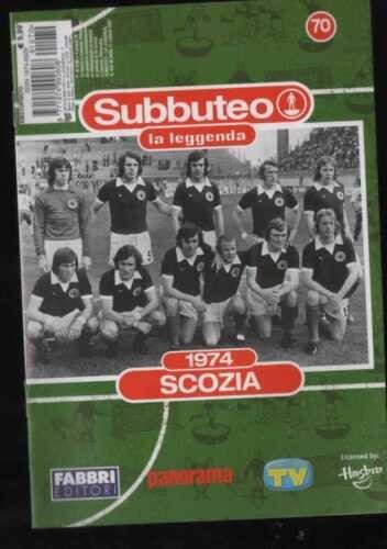 Scozia 1974 subbuteo - 1974, la