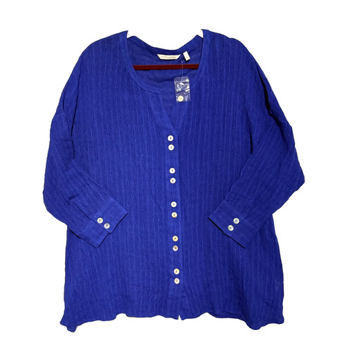 Top donna misto lino soft - donna,
