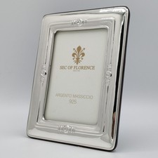 Cornice in argento massiccio