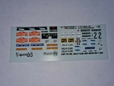 1:43 decal Racing43:Fiat 131