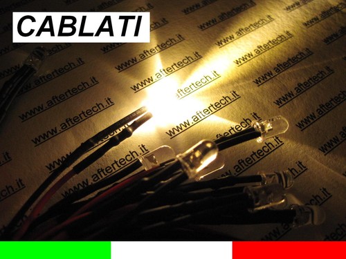 Led bianco caldo - caldo, 5mm