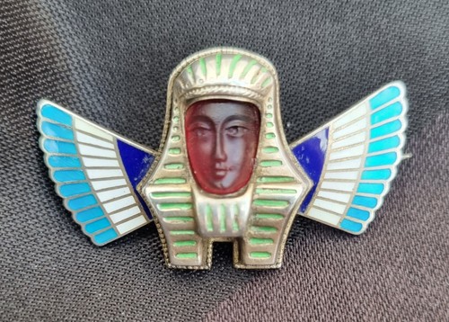 Spilla art deco - deco, egyptian