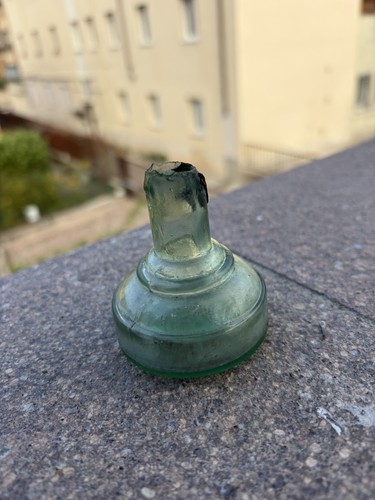 Bottiglia ww1 calamaio - ww1, rotondo