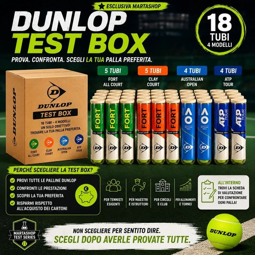Dunlop test box palle - dunlop,