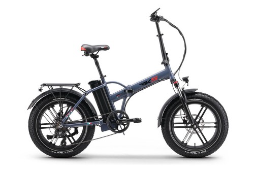Fat bike elettrica skyjet nero - fat,