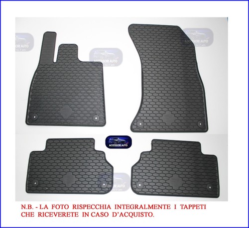 Tappetini auto gomma - tappetini,