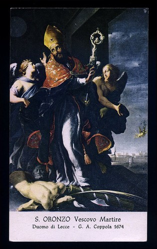 Santino holy card - santino-holy, card"s.oronzo