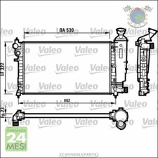 Radiatore acqua Valeo per CITROEN SAXO PEUGEOT RANCH 106