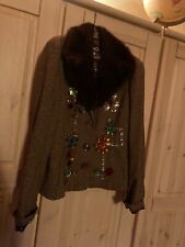 Giacca Dolce e Gabbana vintage come nuova Con Collo In Visone