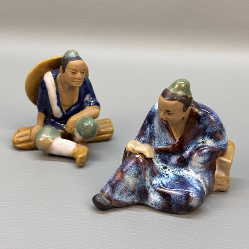 Coppia statuine ceramica - coppia,
