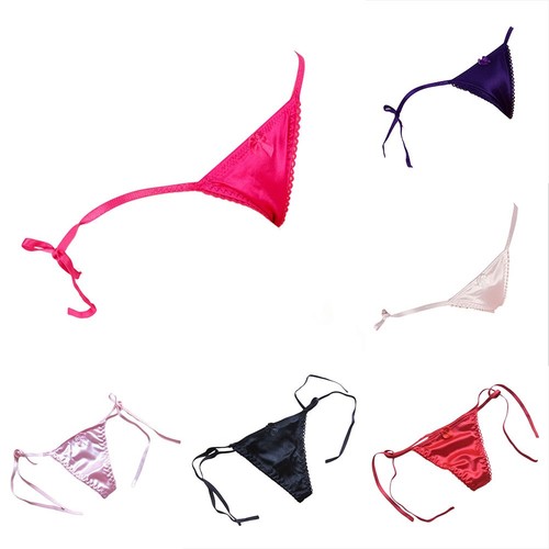 Slip donna pizzo cravatta