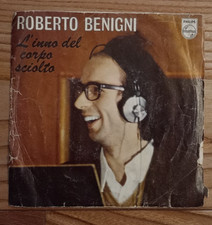 7" ROBERTO BENIGNI - L'INNO