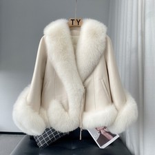 Cappotto donna 100% pelliccia