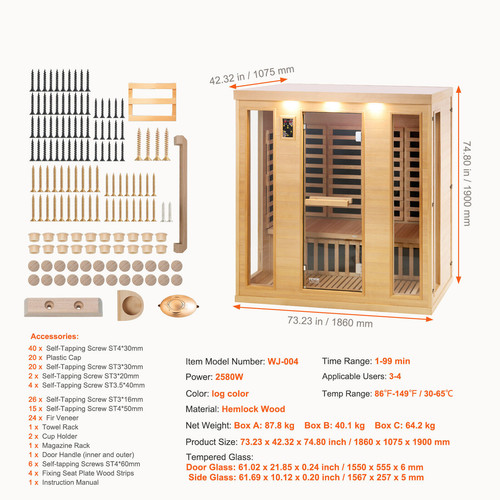 Cabina infrarossi sauna a - infrarossi,