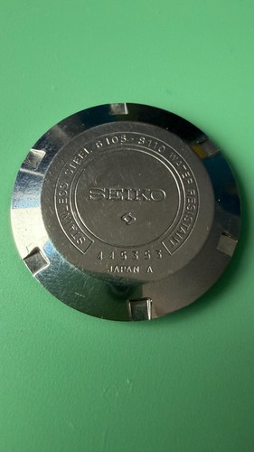 Seiko 6105 8110 fondello - seiko,