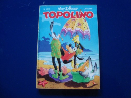 Topolino 1813 agosto - topolino, 1990