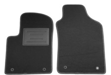 ASC tappetini auto anteriori set 2pz FIAT 500 dal 2007 al 2019 con battitacco