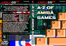 A-Z OF AMIGA GAMES  PER COMMODORE AMIGA CD 32 CD32