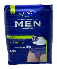 4x Pantaloni per incontinenza TENA MEN Act.Fit Plus L/XL blu 4x 10 pz