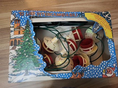 Vintage luci natale anni - vintage,