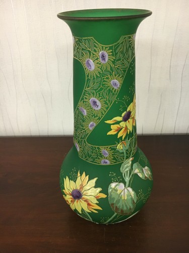 Vaso vetro e smalti - 1,