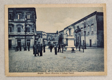 cartolina lecce maglie animata collegio capelli viaggiata 1957 formato grande