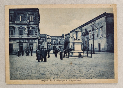 Cartolina lecce maglie - cartolina, animata