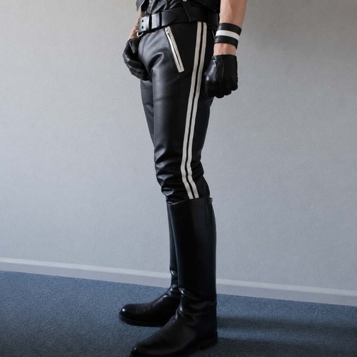 Pantalone bikers uomo - , vera