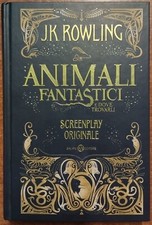 Libri J.K. Rowling Animali Fantastici e dove trovarli SCREENPLAY Originale -2018