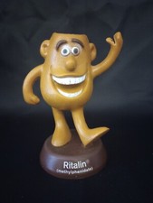 Ritalin uomo anni 70 CIBA portapenne vintage pubblicità medica/farmaceutica RARO