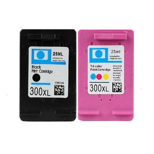 Ink jet 300xlbk hp300xlc - ink,