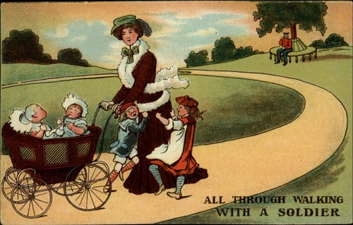 Carrozzina passeggino antica