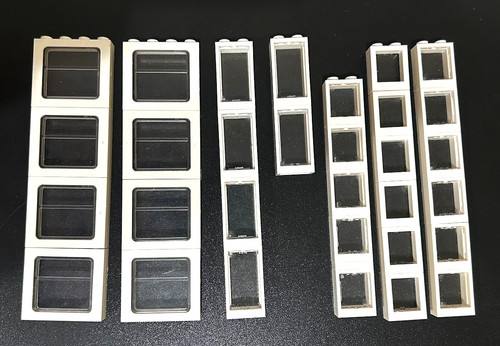 Lego bianco lotto 31x - , cornici