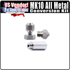 Mk10 All Metal Hotend Kit 0.4 Ugello Acciaio per Wanhao Flashforge Powerspec 3DPro