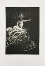 Bellandi Luca - foglio 100x70 - Ballata notturna 1 - Incisione