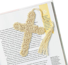 Crocheted Cross Bookmarks (Set