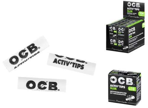 Ocb activ tips slim confezione - ocb,